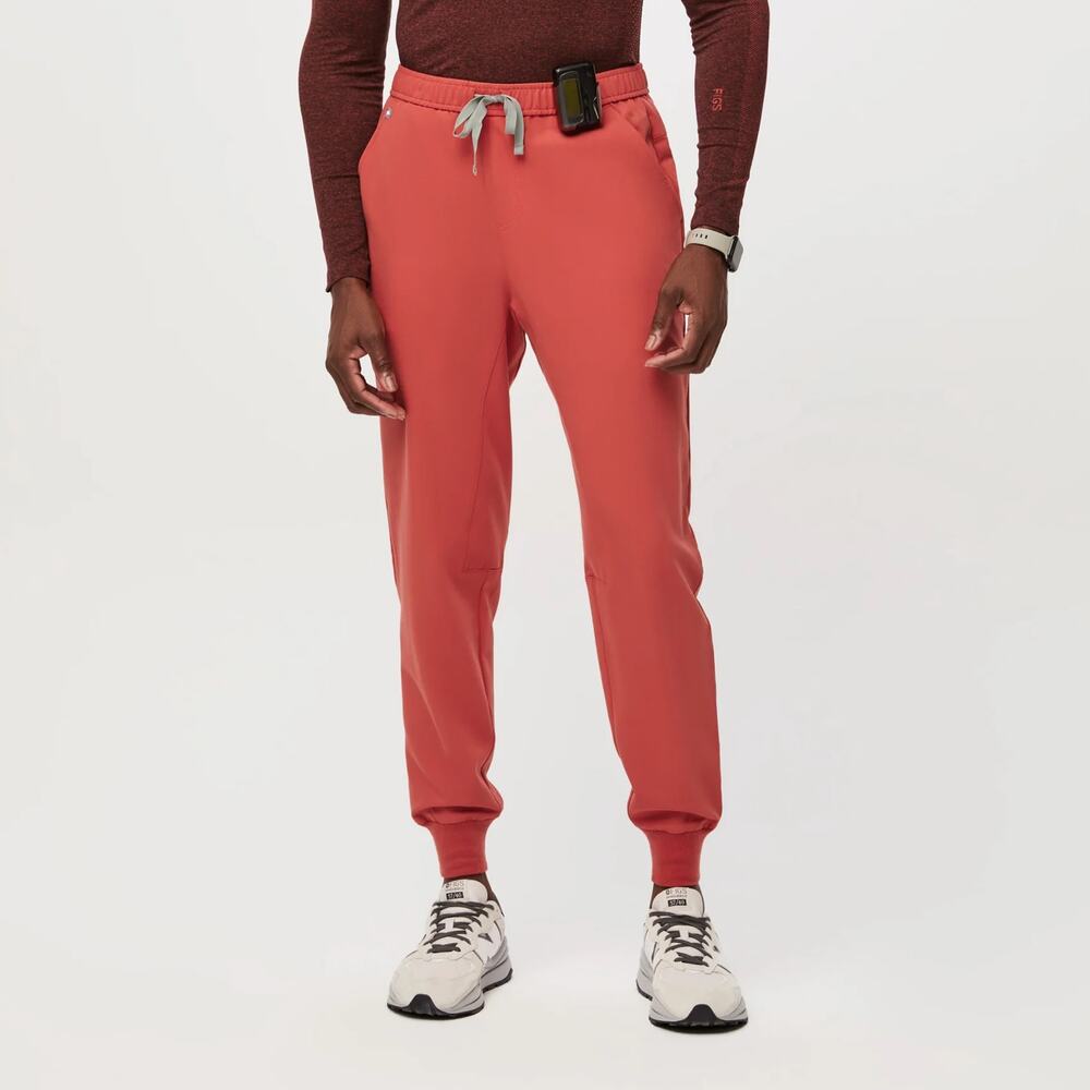 FIGS Tansen Jogger‎ Scrub Pant Clay Coral XS
